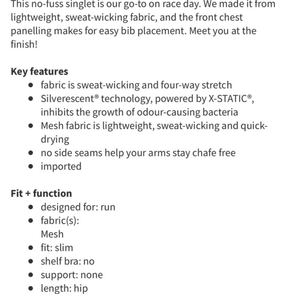 Sz8 Lululemon Pedal to the Medal Singlet in Alarming/heathered alarming VGUC - Picture 5 of 12
